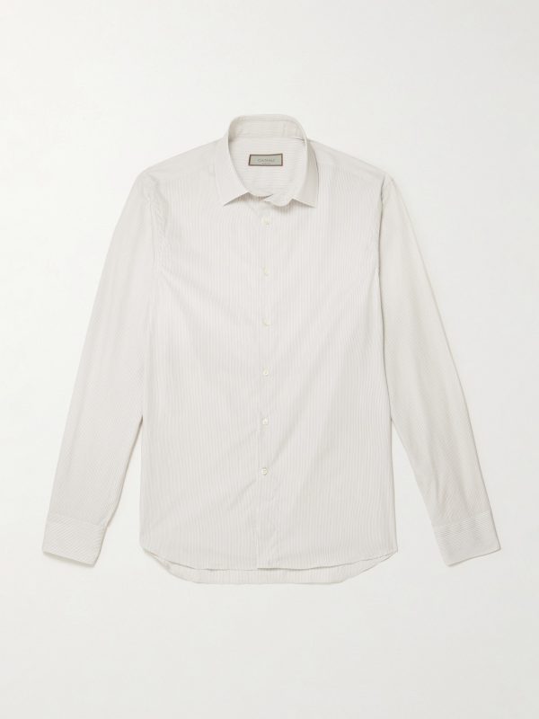 Pinstriped Cotton Shirt