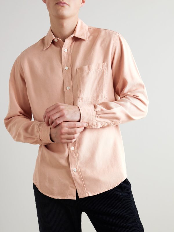 Garment-Dyed Lyocell-Twill Shirt - FR Garment-Dyed Lyocell-Twill Shirt - FR