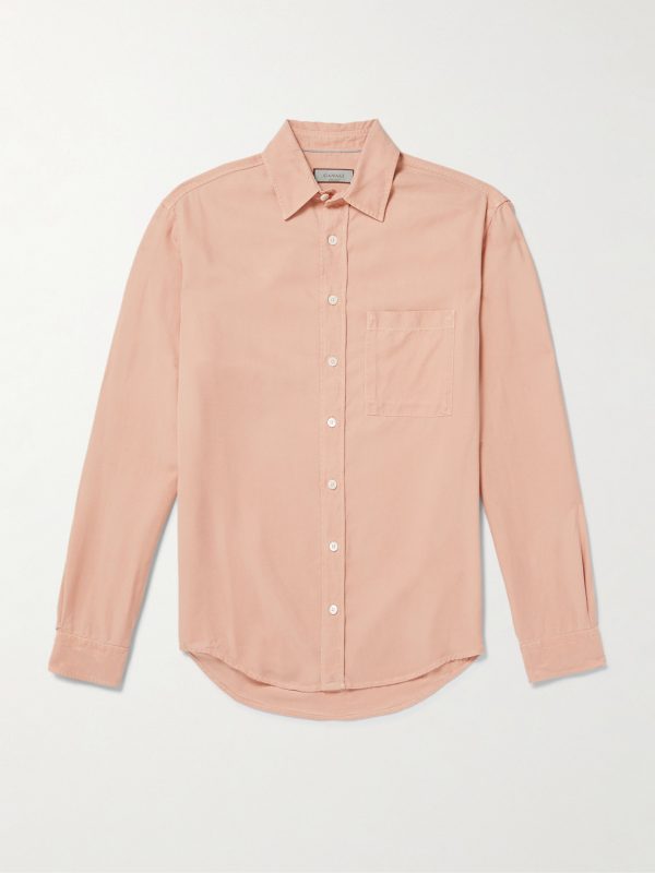 Garment-Dyed Lyocell-Twill Shirt Garment-Dyed Lyocell-Twill Shirt