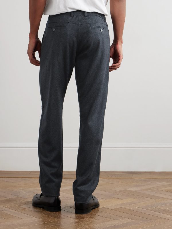 Straight-Leg Wool Trousers - BK