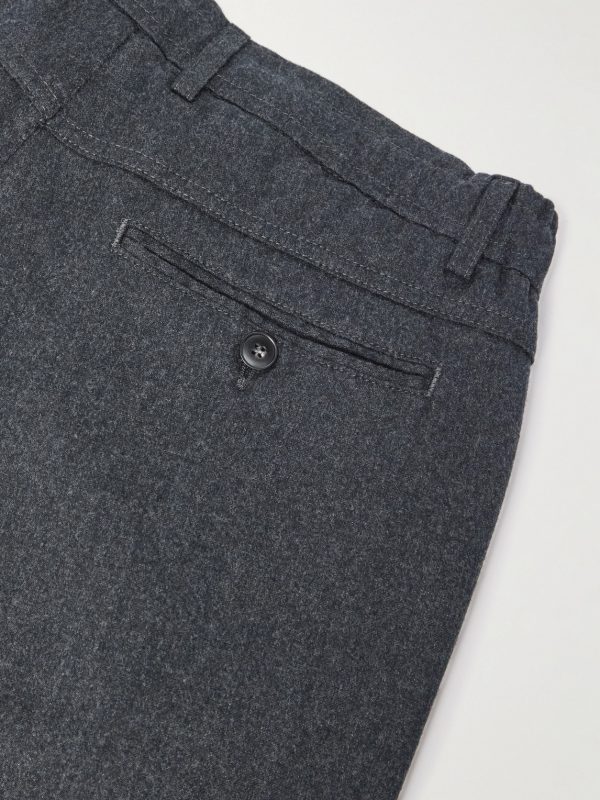 Straight-Leg Wool Trousers - CU