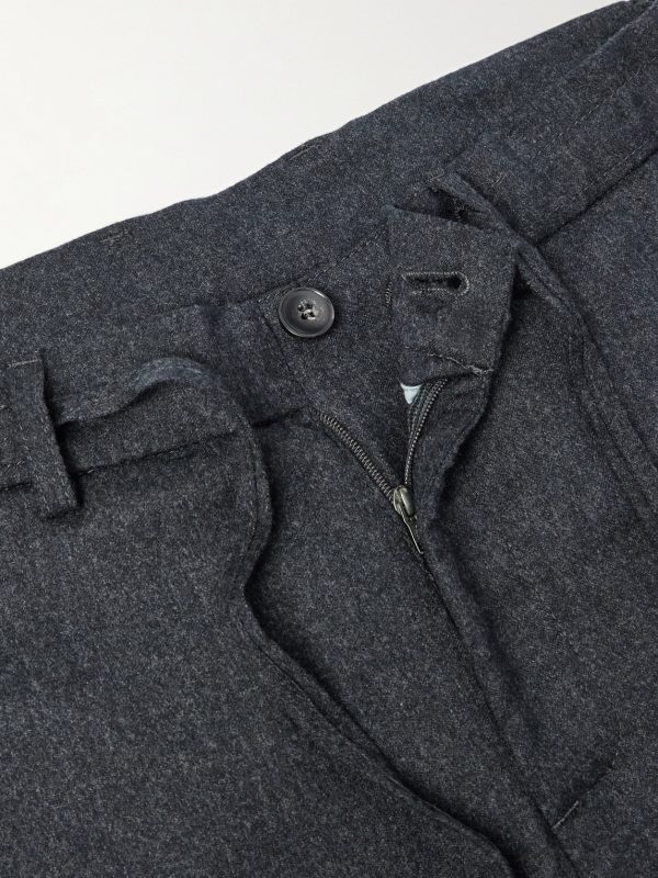 Straight-Leg Wool Trousers - E1