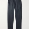 Straight-Leg Wool Trousers