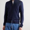 Wool Zip-Up Cardigan - FR