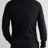 Half-Zip Wool Sweater - BK