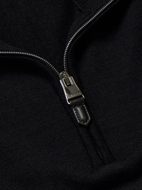Half-Zip Wool Sweater - CU