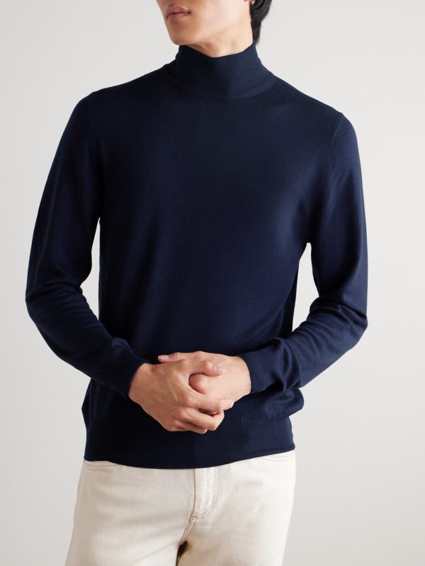 Wool Rollneck Sweater - FR Wool Rollneck Sweater - FR