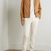 Slim-Fit Straight-Leg Garment-Dyed Stretch-Cotton Twill Chinos - OU Slim-Fit Straight-Leg Garment-Dyed Stretch-Cotton Twill Chinos - OU