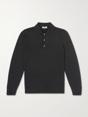 Wool Polo Shirt Wool Polo Shirt