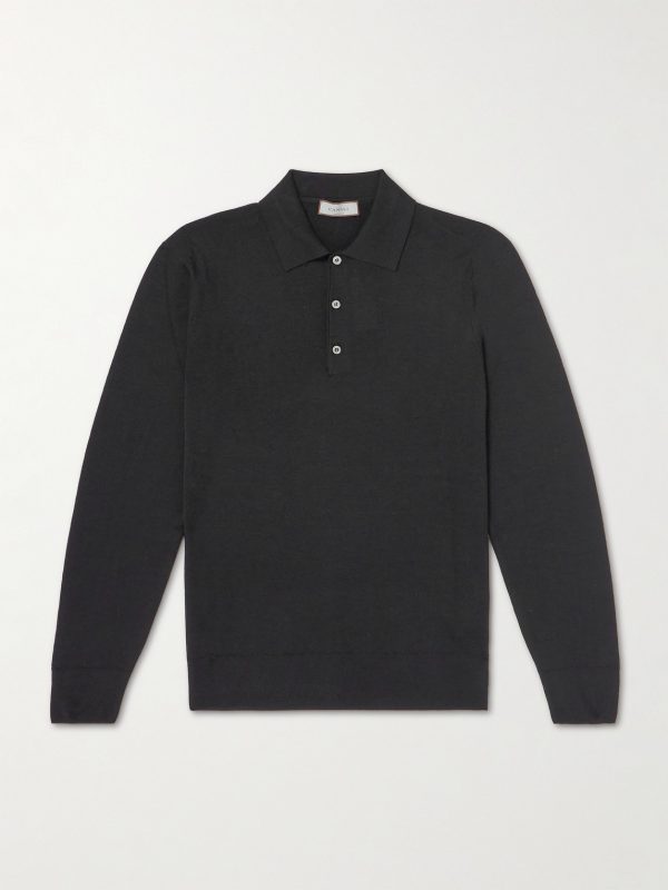Wool Polo Shirt Wool Polo Shirt