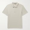 Slim-Fit Cotton and Lyocell-Blend Piqué Polo Shirt