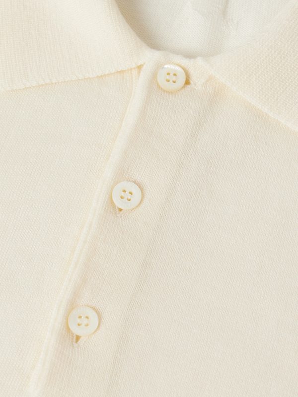 Slim-Fit Wool Polo Shirt - CU Slim-Fit Wool Polo Shirt - CU