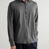Cotton and Cashmere-Blend Shirt - FR
