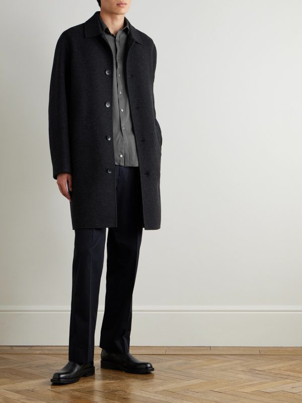 Cotton and Cashmere-Blend Shirt - OU