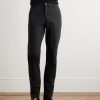 Straight-Leg Garment-Dyed Cotton-Blend Twill Chino - FR Straight-Leg Garment-Dyed Cotton-Blend Twill Chino - FR