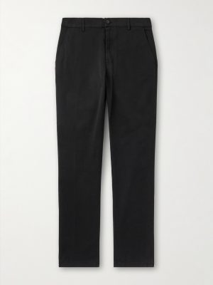 Straight-Leg Garment-Dyed Cotton-Blend Twill Chino Straight-Leg Garment-Dyed Cotton-Blend Twill Chino
