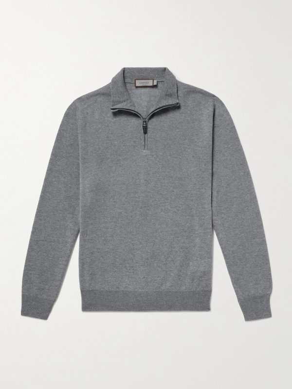 Wool Half-Zip Sweater Wool Half-Zip Sweater