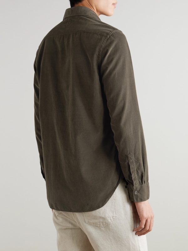 Cotton-Corduroy Shirt - BK Cotton-Corduroy Shirt - BK