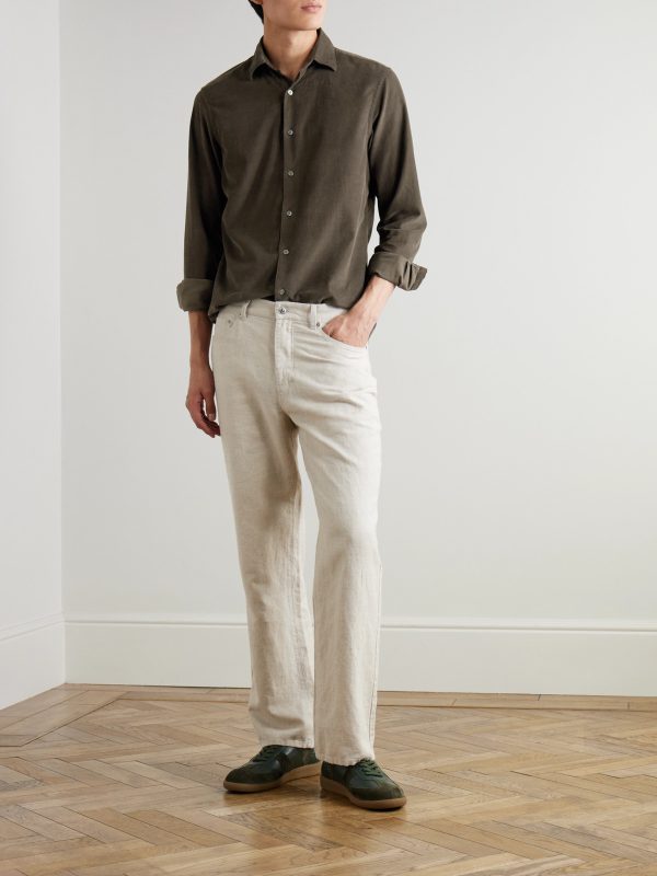 Cotton-Corduroy Shirt - OU Cotton-Corduroy Shirt - OU