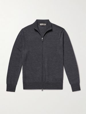 Wool Zip-Up Cardigan Wool Zip-Up Cardigan