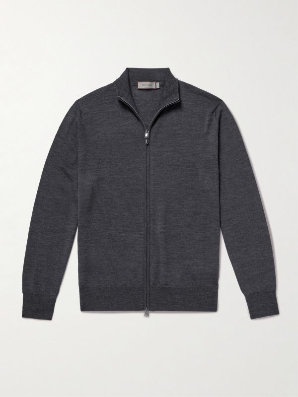 Wool Zip-Up Cardigan Wool Zip-Up Cardigan