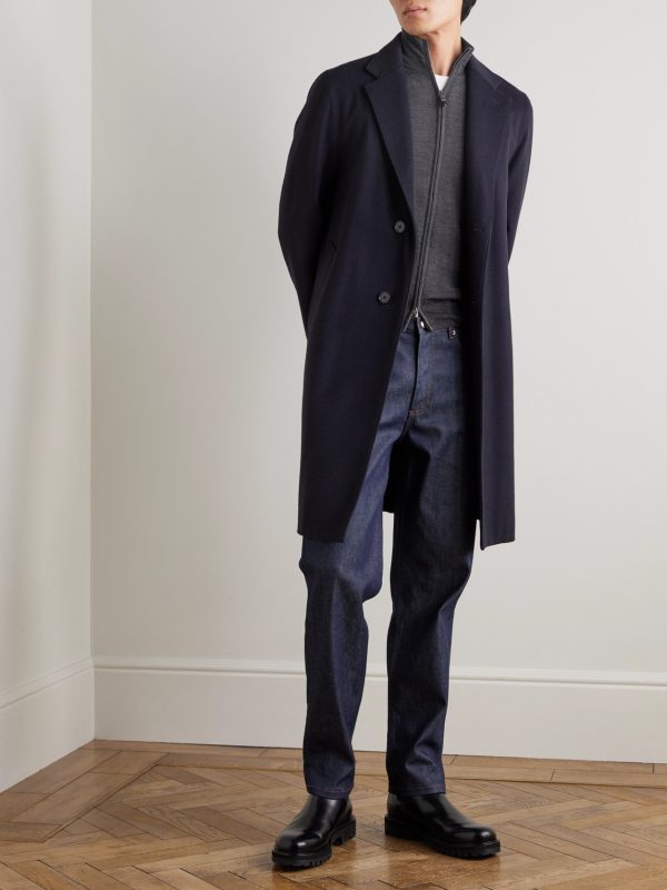Wool Zip-Up Cardigan - OU Wool Zip-Up Cardigan - OU