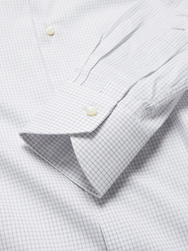 Checked Cotton-Poplin Shirt - CU Checked Cotton-Poplin Shirt - CU