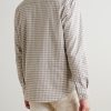 Checked Cotton-Flannel Shirt - BK Checked Cotton-Flannel Shirt - BK