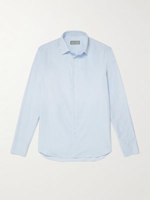 Cutaway-Collar Cotton-Poplin Shirt Cutaway-Collar Cotton-Poplin Shirt