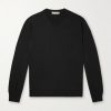 Slim-Fit Garment-Dyed Cashmere Sweater
