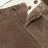 Tapered Cotton-Blend Corduroy Trousers - E1 Tapered Cotton-Blend Corduroy Trousers - E1