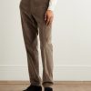 Tapered Cotton-Blend Corduroy Trousers - FR Tapered Cotton-Blend Corduroy Trousers - FR