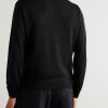 Slim-Fit Wool Half-Zip Sweater - BK Slim-Fit Wool Half-Zip Sweater - BK