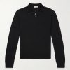 Slim-Fit Wool Half-Zip Sweater Slim-Fit Wool Half-Zip Sweater