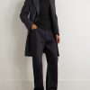 Slim-Fit Wool Half-Zip Sweater - OU Slim-Fit Wool Half-Zip Sweater - OU