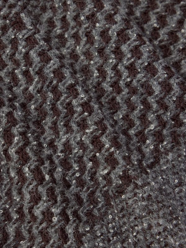 Jacquard-Knit Wool-Blend Bouclé Sweater - CU Jacquard-Knit Wool-Blend Bouclé Sweater - CU