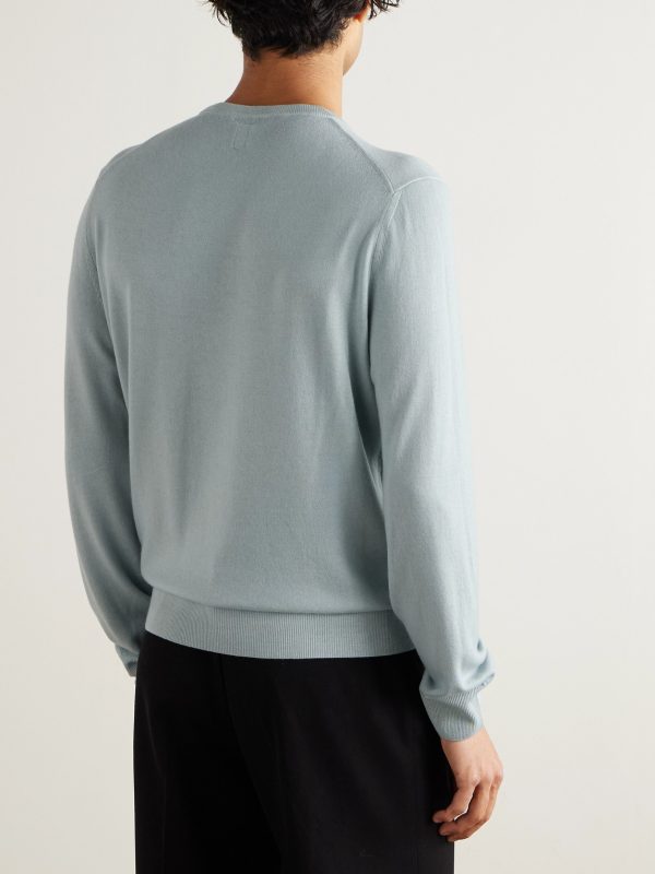 Slim-Fit Cashmere Sweater - BK Slim-Fit Cashmere Sweater - BK