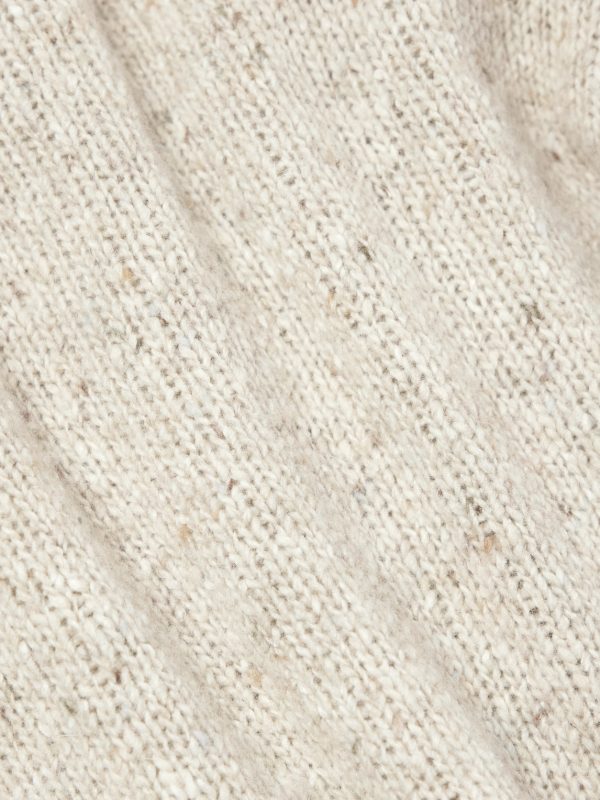 Wool-Blend Zip-Up Cardigan - E1 Wool-Blend Zip-Up Cardigan - E1