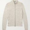 Wool-Blend Zip-Up Cardigan Wool-Blend Zip-Up Cardigan