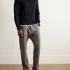 Wool Half-Zip Polo Shirt - OU