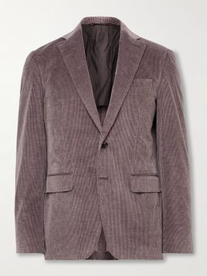 Kei Slim-Fit Cotton-Blend Corduroy Suit Jacket Kei Slim-Fit Cotton-Blend Corduroy Suit Jacket