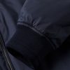 Leather-Trimmed Shell Down Bomber Jacket - CU Leather-Trimmed Shell Down Bomber Jacket - CU