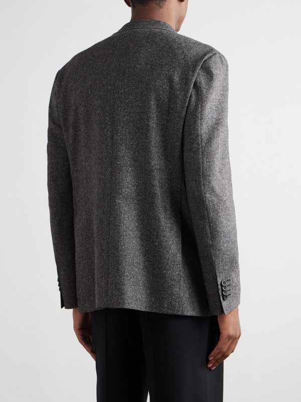 Wool-Blend Suit Jacket - BK Wool-Blend Suit Jacket - BK