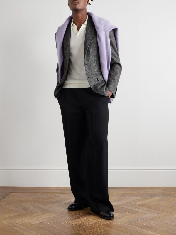 Wool-Blend Suit Jacket - OU Wool-Blend Suit Jacket - OU