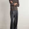 Cable-Knit Wool and Cashmere-Blend Zip-Up Cardigan - OU Cable-Knit Wool and Cashmere-Blend Zip-Up Cardigan - OU
