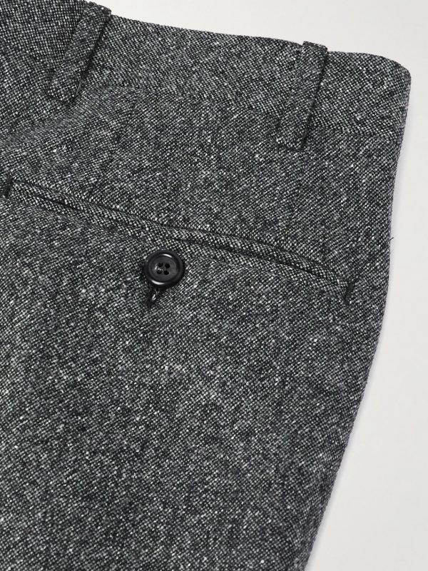Tapered Wool-Blend Twill Suit Trousers - CU Tapered Wool-Blend Twill Suit Trousers - CU
