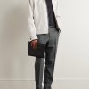 Tapered Wool-Blend Twill Suit Trousers - OU Tapered Wool-Blend Twill Suit Trousers - OU