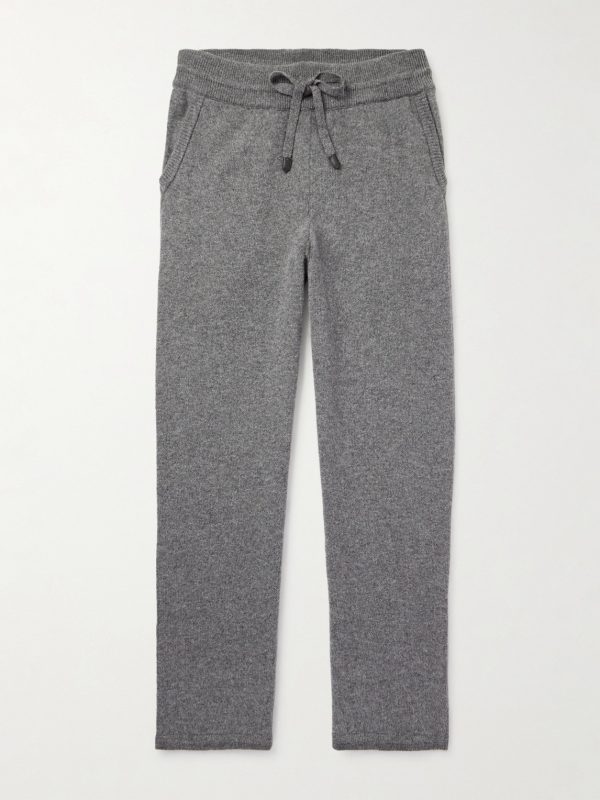 Tapered Wool and Cashmere-Blend Sweatpants Tapered Wool and Cashmere-Blend Sweatpants