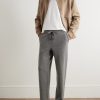 Tapered Wool and Cashmere-Blend Sweatpants - OU Tapered Wool and Cashmere-Blend Sweatpants - OU