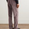 Tapered Cotton-Blend Corduroy Trousers - BK